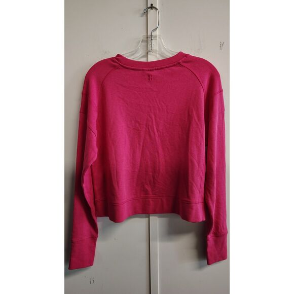 Sweaty Betty Size 4 Women's Pink Long Sleeve Crewneck Sweater - Picture 2 of 6